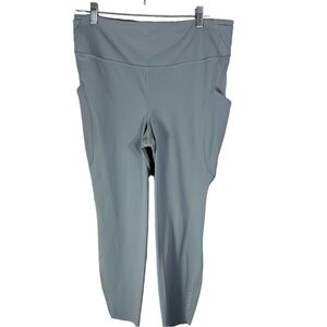 Lululemon Fast and Free High-Rise Tight 25” Pockets *Updated Rhino Grey Size 14